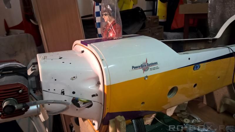 EXTRA 330 Composite ARF 2.3M + ROTO 70 V2, или попытка номер три