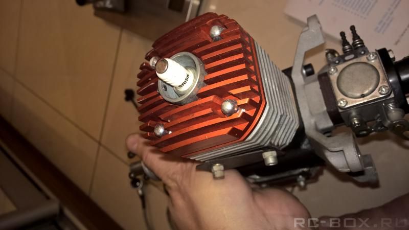 Двигатель Roto 70 V2 twin