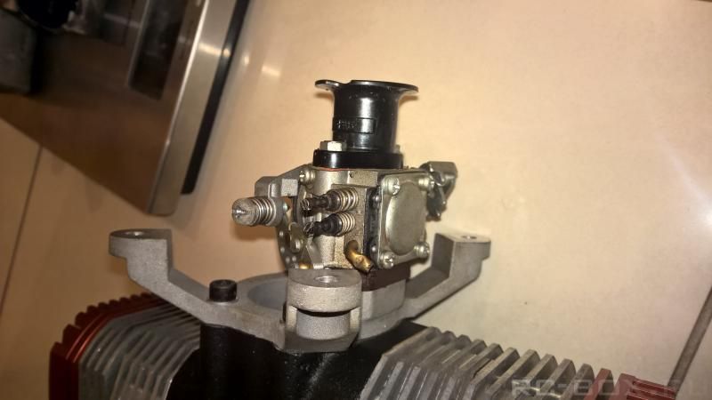 Двигатель Roto 70 V2 twin