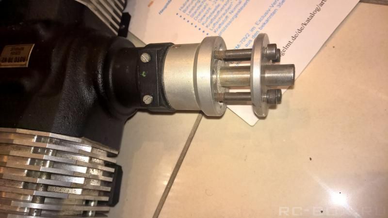 Двигатель Roto 70 V2 twin